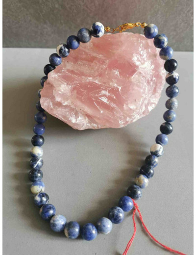 Collier Sodalite 10mm 45cm