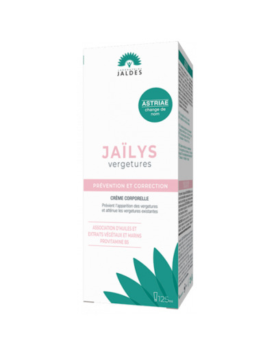 Crème corporelle 125ml Jaïlys Prévention et correction Jaldes