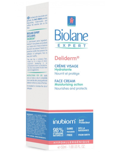 BIOLANE XPERT DELIDERM CR VISAGE T50ML