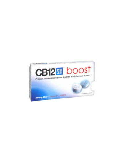 CB12 BOOST CHEWING-GUM B/10