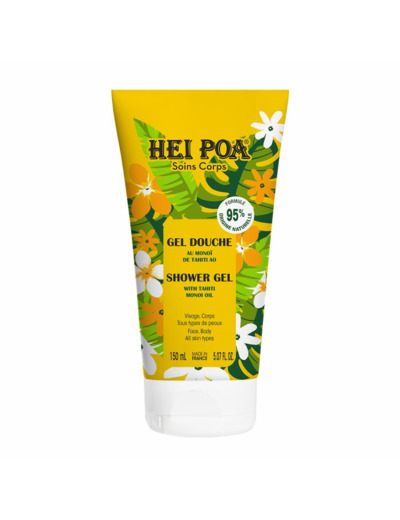 Gel Douche au Monoï de Tahiti AO 150ml Hei Poa