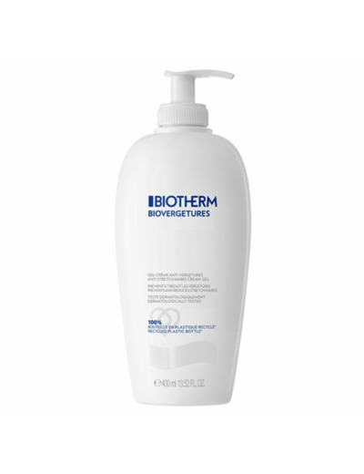 Gel Creme Biovergetures réduit et prévient les vergétures 400ml Anti-cellulite Biotherm