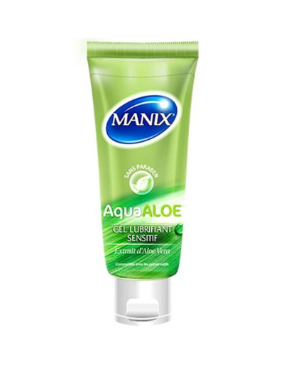 MANIX AQUA ALOE GEL TUBE 80 ML