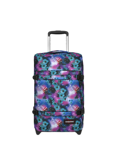 Eastpak Dreamy Flowers Transit'r Taille S Sac A Roulettes Dark