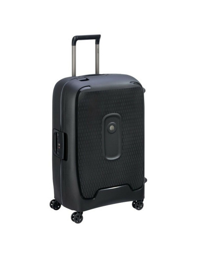 Delsey Moncey Valise Trolley 4 Doubles Roues 70 cm Noire