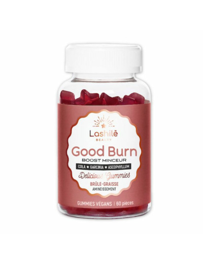 Good Burn sans sucres ajoutés 60 Pieces Boost Minceur Lashilé Beauty