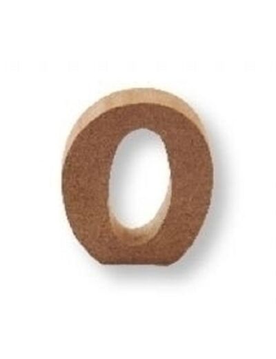 Chiffre "0" Mdf - 4,5 cm