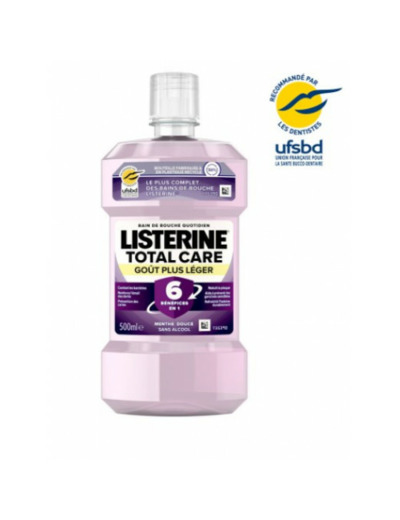 LISTERINE TOTAL CARE GOUT PLUS LEG 500ML