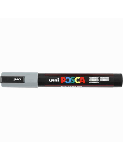 Marqueur peinture "POSCA" - PC-5M - Gris