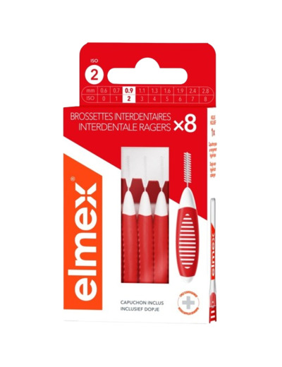 ELMEX BROSSETTE 0,9MM 8
