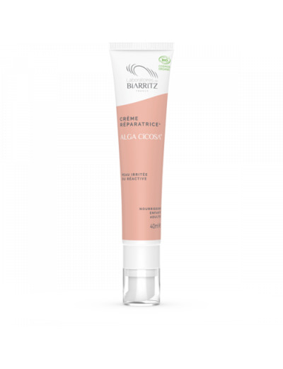 Crème Réparatrice Bio 40ml Soins Réparateurs Peaux irritées ou réactives Laboratoires De Biarritz