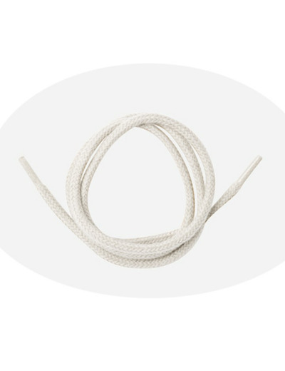 Lacets cordelet rond 75 cm - Blanc - FAMACO