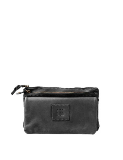 Biba Boston Grand Portefeuille Zippé BT34 Negro