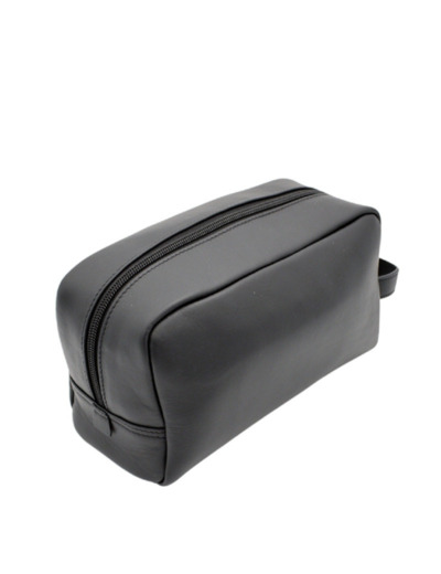 Jump Boston Trousse De Toilette Cuir Noir