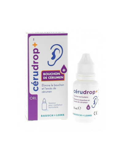 Cerudrop+ Solution Auriculaire 12 ml
