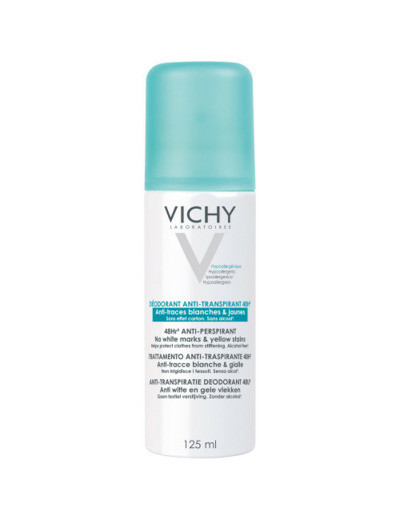 Anti Transpirant Anti Trace 125 ml Déodorant Spray Vichy