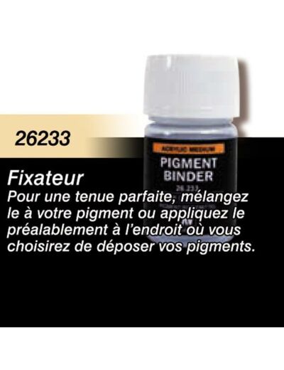 26233 - Fixateur pour pigment