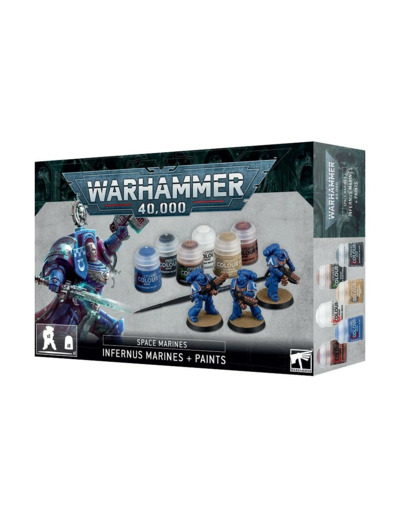 Space Marines: Marines Infernus + Set de Peinture