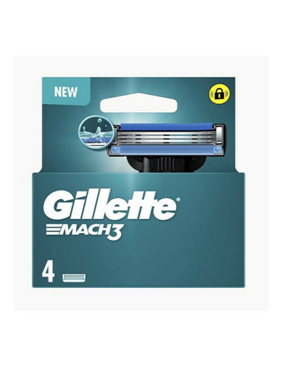 GILLETTE LAMES MACH3 X4