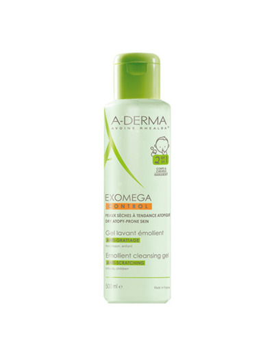 A-DERMA EXOMEGA C GEL LAV 2/1 FL500ML