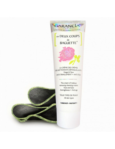 Nettoyant Demaquillant A La Rose + Serviette Offerte 120g En Deux Coups De Baguette Garancia