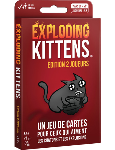 Exploding Kittens : Édition 2 Joueurs