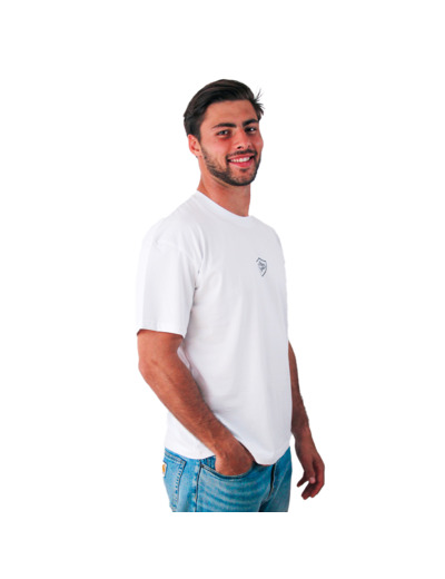 T-SHIRT 1906 OVER BLANC