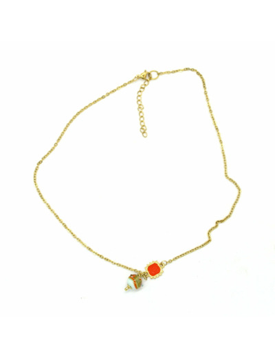 Collier Citrus Coral