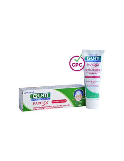Paroex Dentifrice Traitement D'attaque 2x75ml Gum