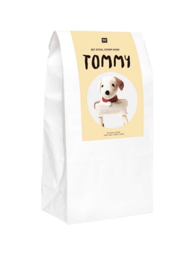 Kit Stool Cover - Le chien Tommy