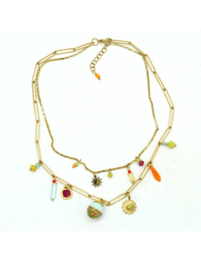 Collier Citrus Coral