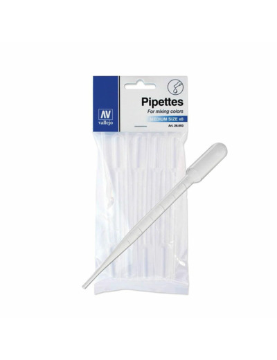 26.003 – Pipettes Moyennes 3ml x8