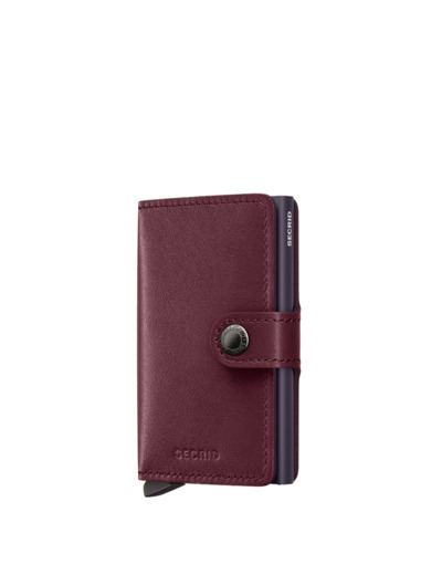 Secrid Miniwallet Original Porte-Cartes Cranberry