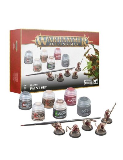 Age of Sigmar : Skaven Paint Set