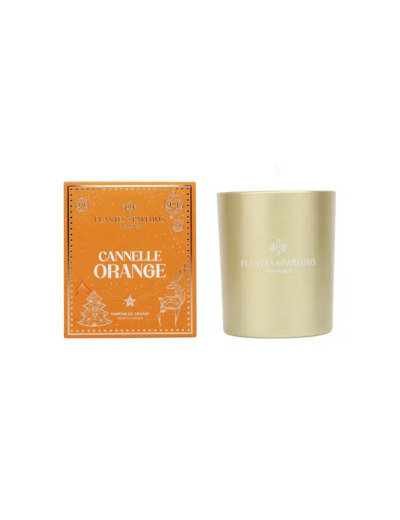BOUGIE PARFUMÉE CANNELLE ORANGE