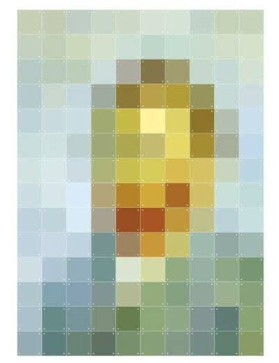 Affiche IXXI - Van Goh Pixel 1