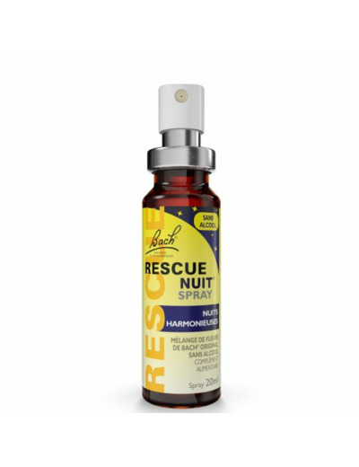 BACH RESCUE NUIT SPRAY 20ML