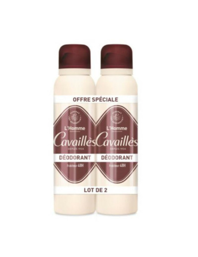 ROGE-CAV DEO DERMATO 48H H SPRAY 2X150ML