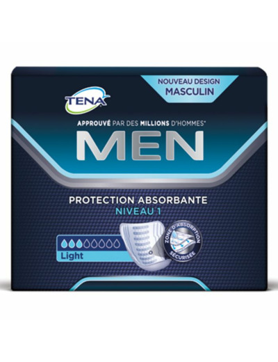TENA MEN 1 PROT SACH 24