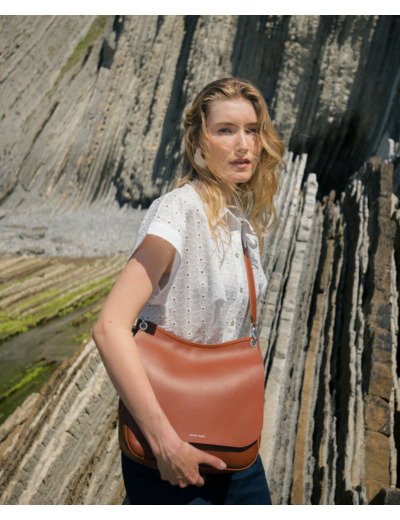 Ateliers Fourès Aphrodite Sac à Main Fauve