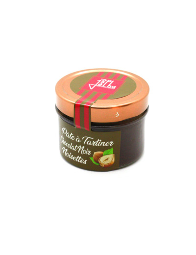 Pâte à tartiner artisanale Chocolat Noir - Noisettes