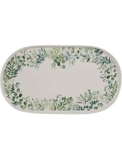 Table Passion - Plat Ovale Natura 39x22 cm