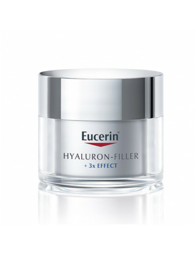 Soin De Jour Spf15 Anti-age Peaux Sèches 50ml Hyaluron-Filler + 3x Effect +3x Effect Eucerin