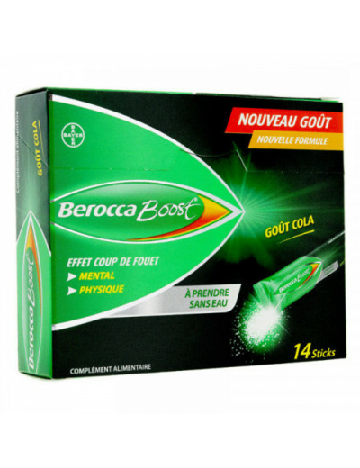 BEROCCABOOST 14 STICKS COLA VRAC VENDU S