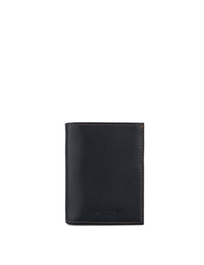Lancaster Soft Vintage Homme Portefeuille 120-34 Bleu Fonce Camel