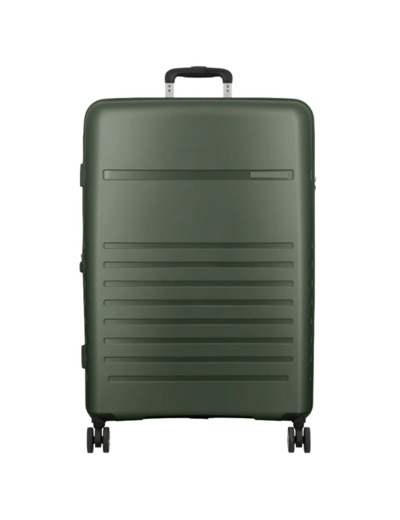 Jump Aven Grande Valise Résistante 4 Roues 76 Cm TSA Kaki