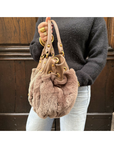 Sac Arthur&Aston en fourrure