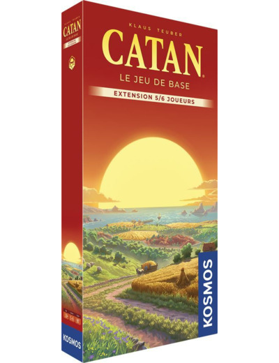 CATAN: jeu de base 5-6 joueurs (Ext)