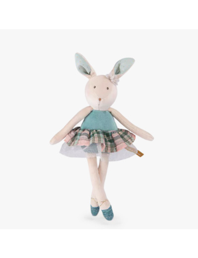 Poupée souple lapin bleu La petite école de danse (31cm)