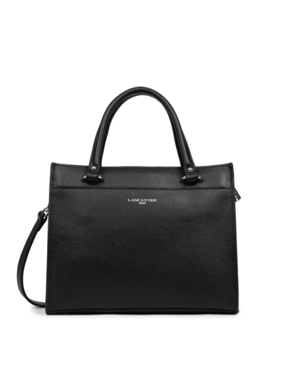 Lancaster Foulonné Double Sac Porté Main 470-63 Noir In Nude